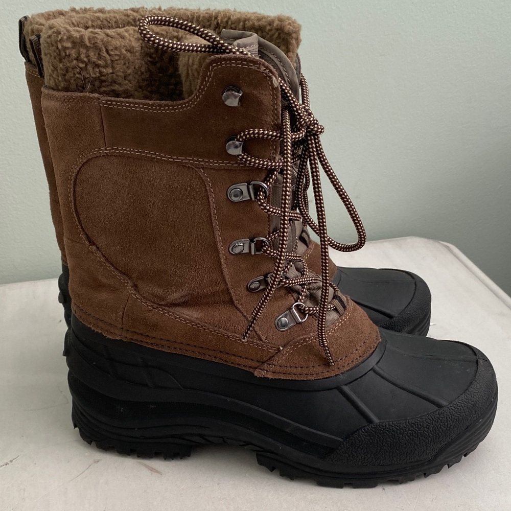 Elk  Woods  Brown and Black Snow Boots